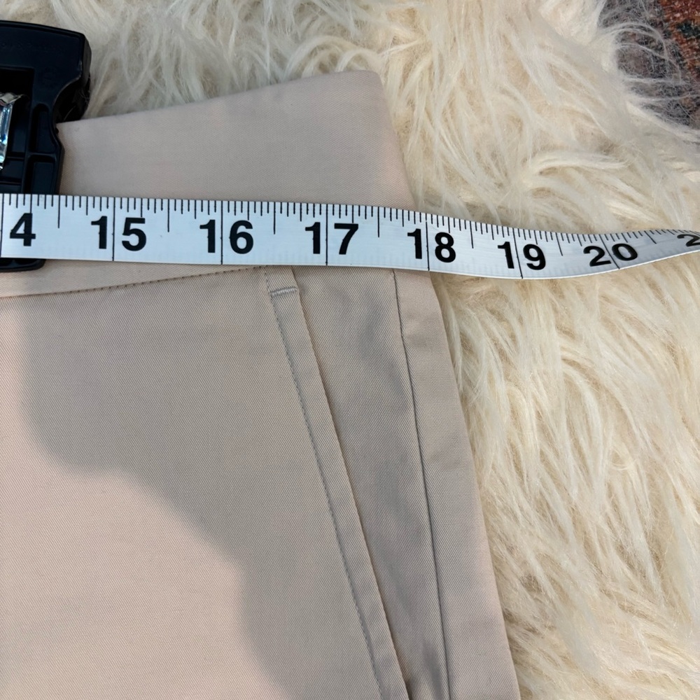 Ralph Lauren Women’s Chino Bermuda Shorts Khaki Tan Size 12 - Picture 6 of 9